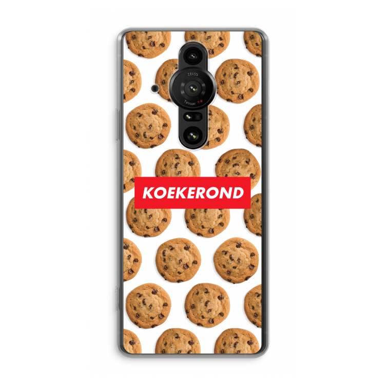 Koekerond: Sony Xperia Pro-I Transparant Hoesje