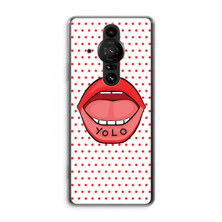 Yolo Denise: Sony Xperia Pro-I Transparant Hoesje