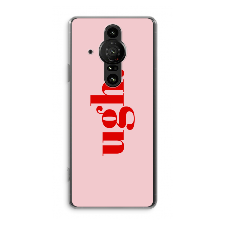 Ugh: Sony Xperia Pro-I Transparant Hoesje