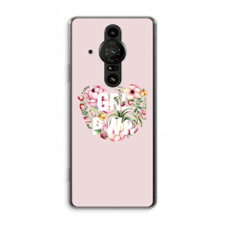GRL PWR Flower: Sony Xperia Pro-I Transparant Hoesje