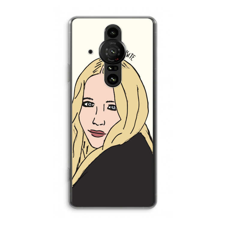 Mary Kate: Sony Xperia Pro-I Transparant Hoesje