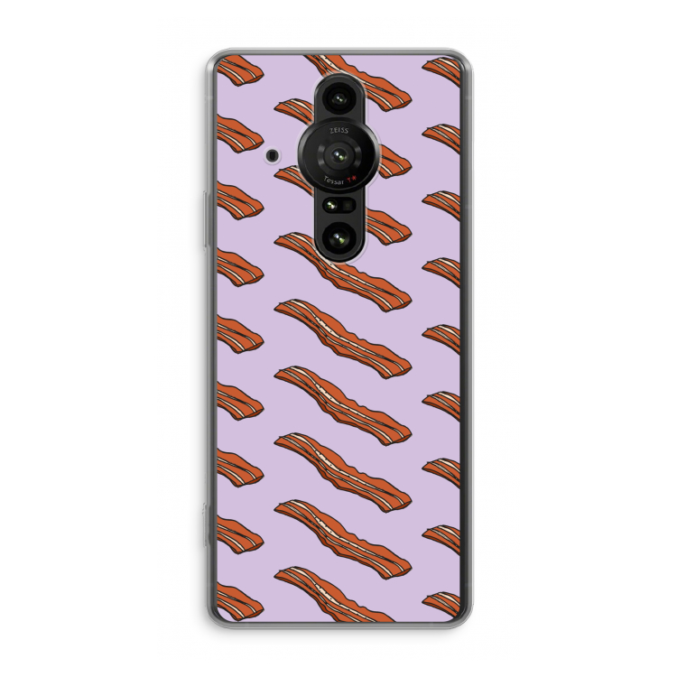 Bacon to my eggs #2: Sony Xperia Pro-I Transparant Hoesje