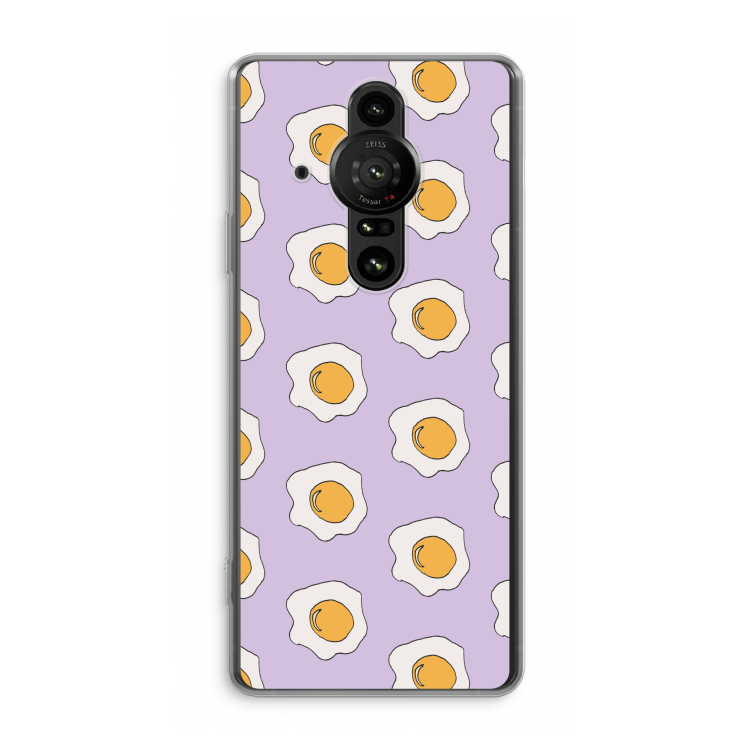 Bacon to my eggs #1: Sony Xperia Pro-I Transparant Hoesje