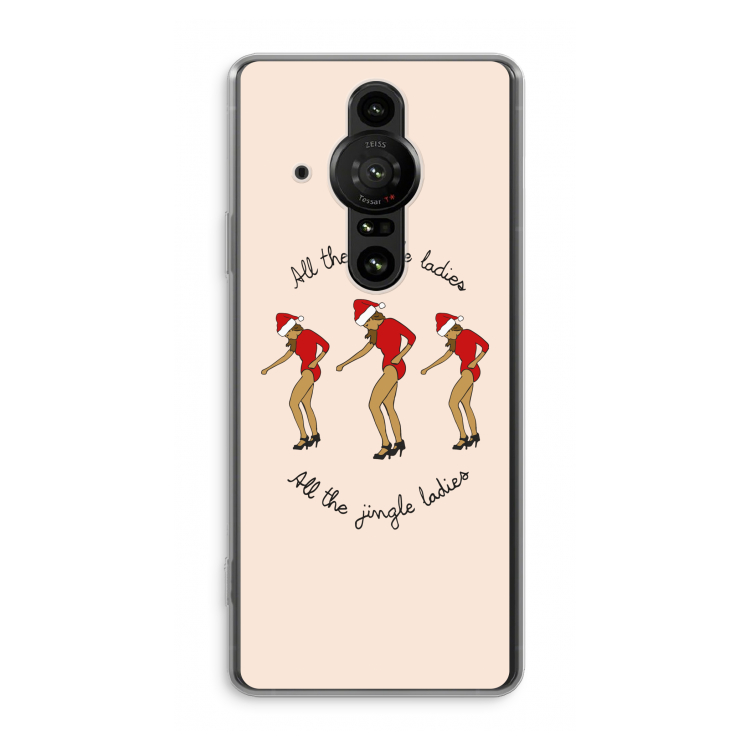 Jingle Ladies: Sony Xperia Pro-I Transparant Hoesje