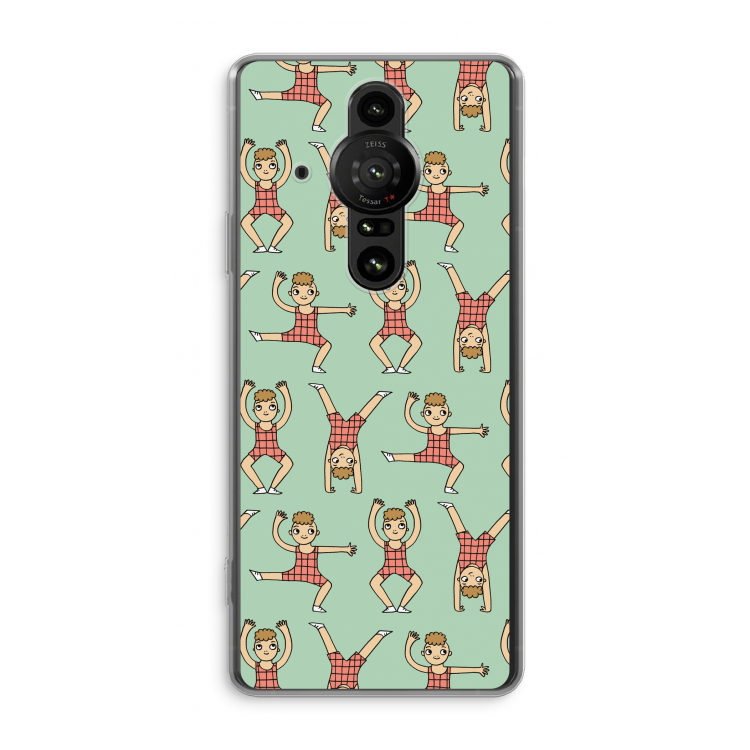 Gymboys: Sony Xperia Pro-I Transparant Hoesje