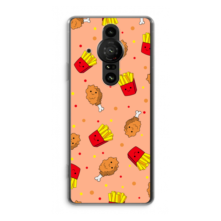 Chicken 'n Fries: Sony Xperia Pro-I Transparant Hoesje