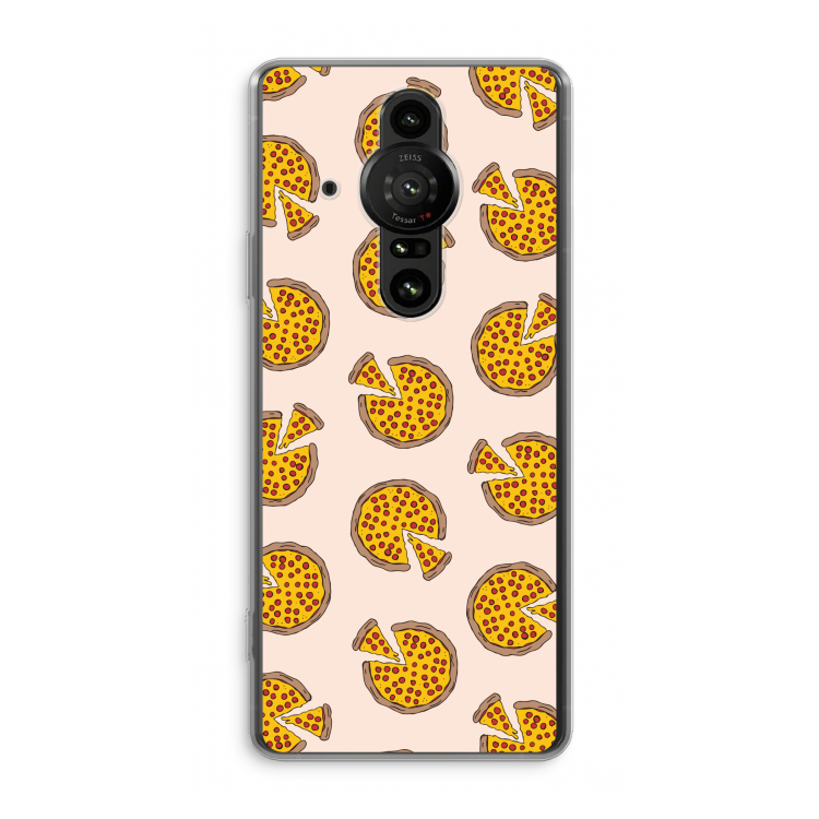 You Had Me At Pizza: Sony Xperia Pro-I Transparant Hoesje