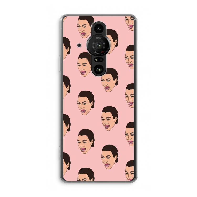 Ugly Cry Call: Sony Xperia Pro-I Transparant Hoesje
