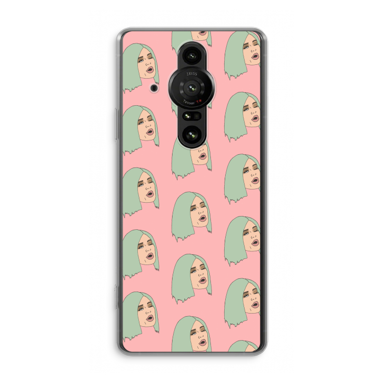 King Kylie: Sony Xperia Pro-I Transparant Hoesje