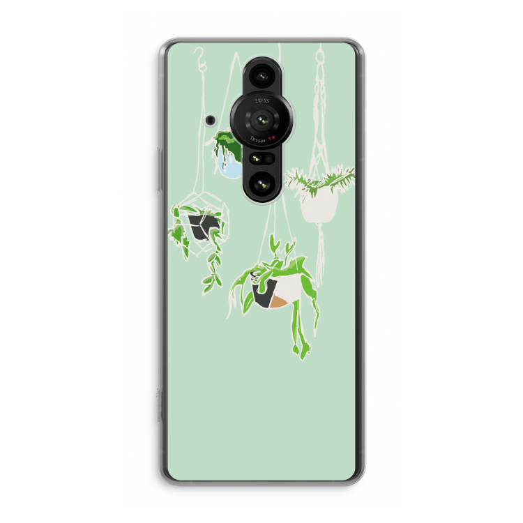 Hang In There: Sony Xperia Pro-I Transparant Hoesje
