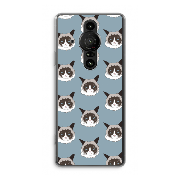 It's a Purrr Case: Sony Xperia Pro-I Transparant Hoesje