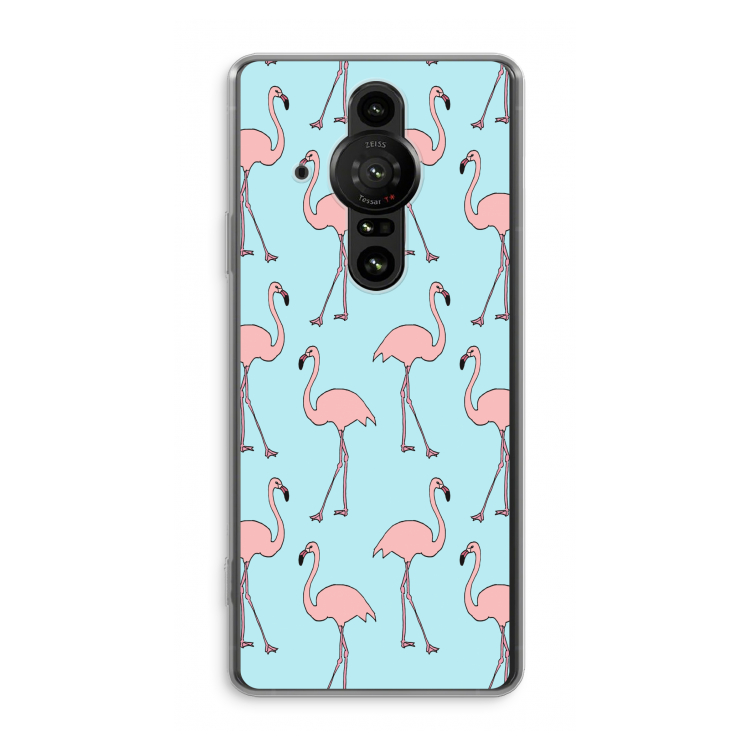 Anything Flamingoes: Sony Xperia Pro-I Transparant Hoesje
