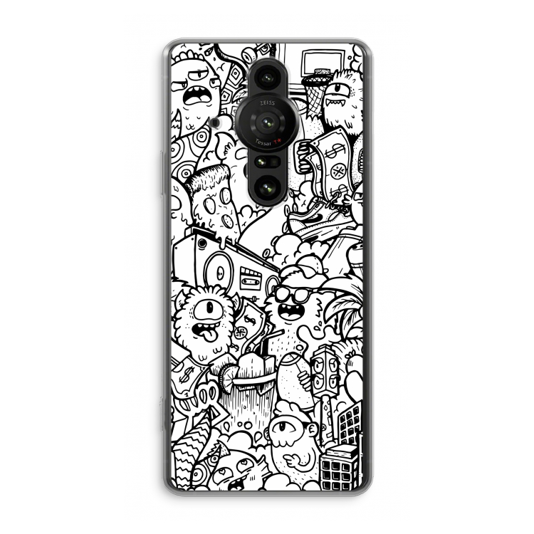Vexx City #2: Sony Xperia Pro-I Transparant Hoesje