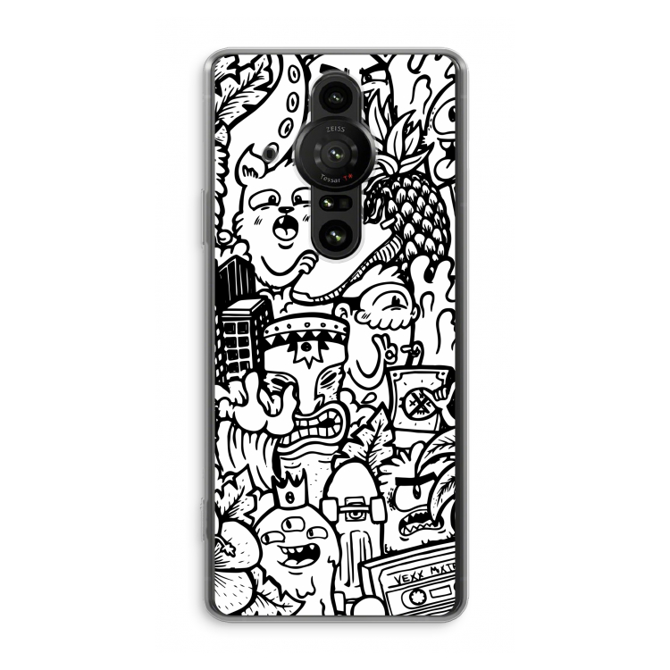 Vexx Mixtape #2: Sony Xperia Pro-I Transparant Hoesje