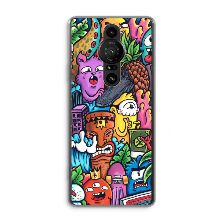 Vexx Mixtape: Sony Xperia Pro-I Transparant Hoesje