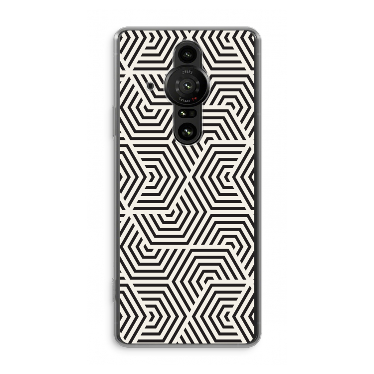 Magic pattern: Sony Xperia Pro-I Transparant Hoesje