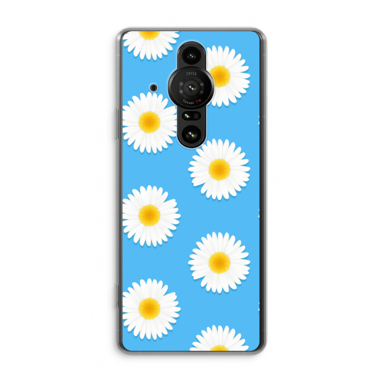 Margrietjes: Sony Xperia Pro-I Transparant Hoesje