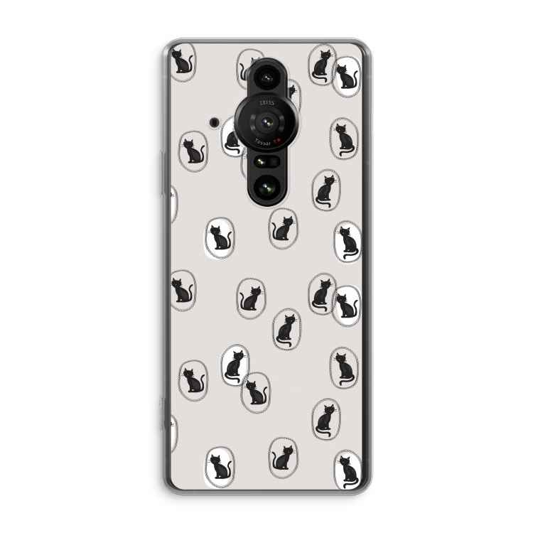 Miauw: Sony Xperia Pro-I Transparant Hoesje