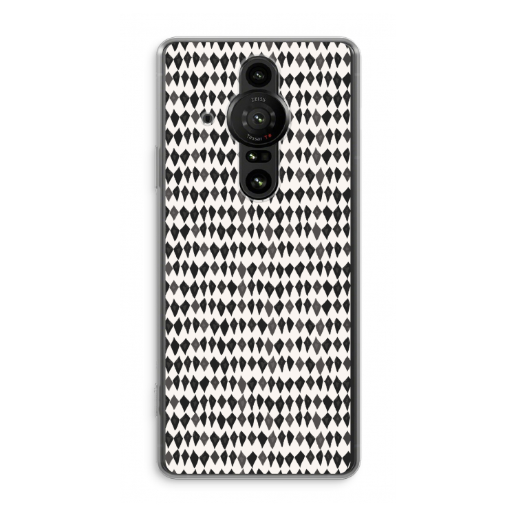 Crazy shapes: Sony Xperia Pro-I Transparant Hoesje