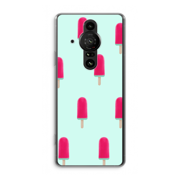 Waterijsje: Sony Xperia Pro-I Transparant Hoesje