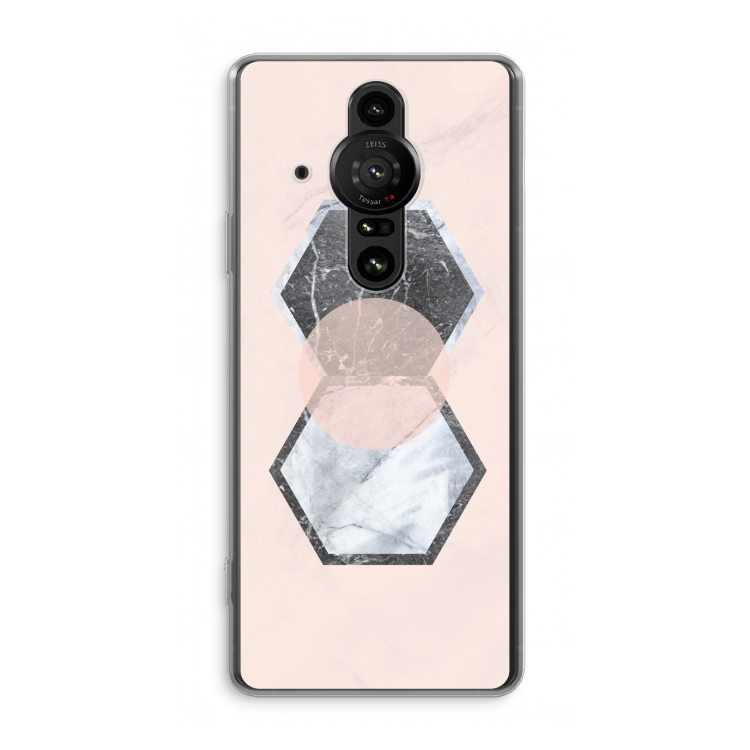 Creatieve toets: Sony Xperia Pro-I Transparant Hoesje
