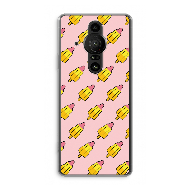 Waterijsjes: Sony Xperia Pro-I Transparant Hoesje
