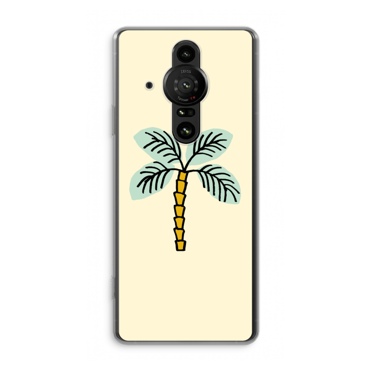 Palmboom: Sony Xperia Pro-I Transparant Hoesje