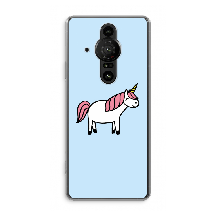 Eenhoorn: Sony Xperia Pro-I Transparant Hoesje