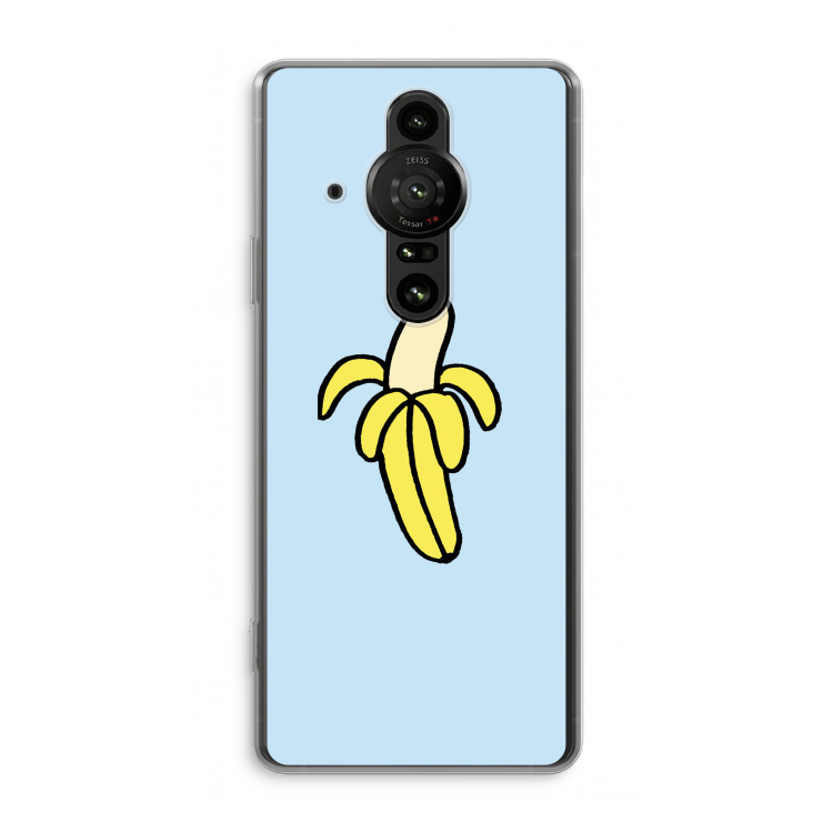 Banana: Sony Xperia Pro-I Transparant Hoesje