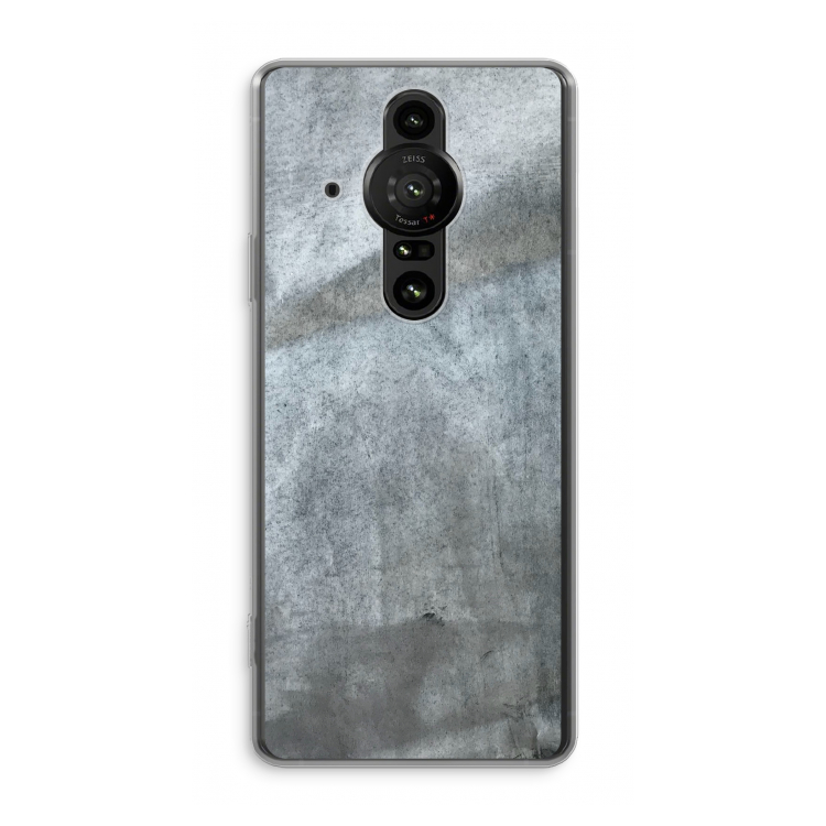 Grey Stone: Sony Xperia Pro-I Transparant Hoesje