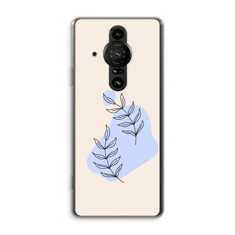 Leaf me if you can: Sony Xperia Pro-I Transparant Hoesje