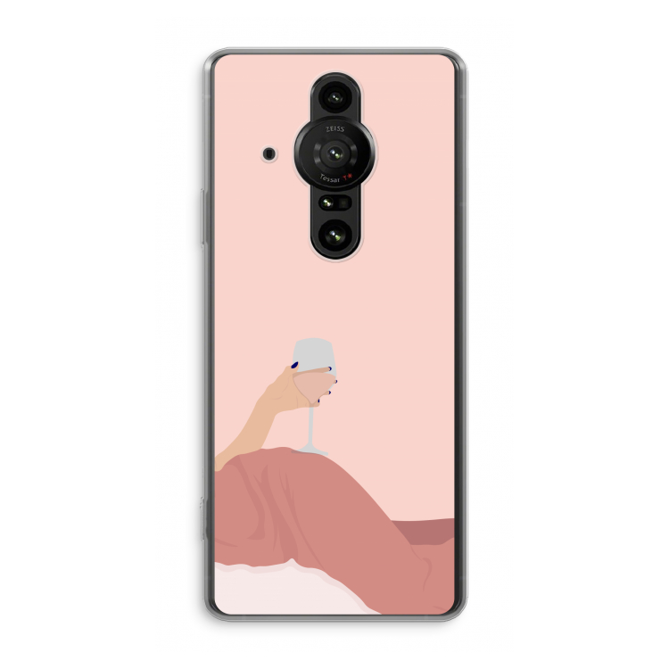 Wine: Sony Xperia Pro-I Transparant Hoesje