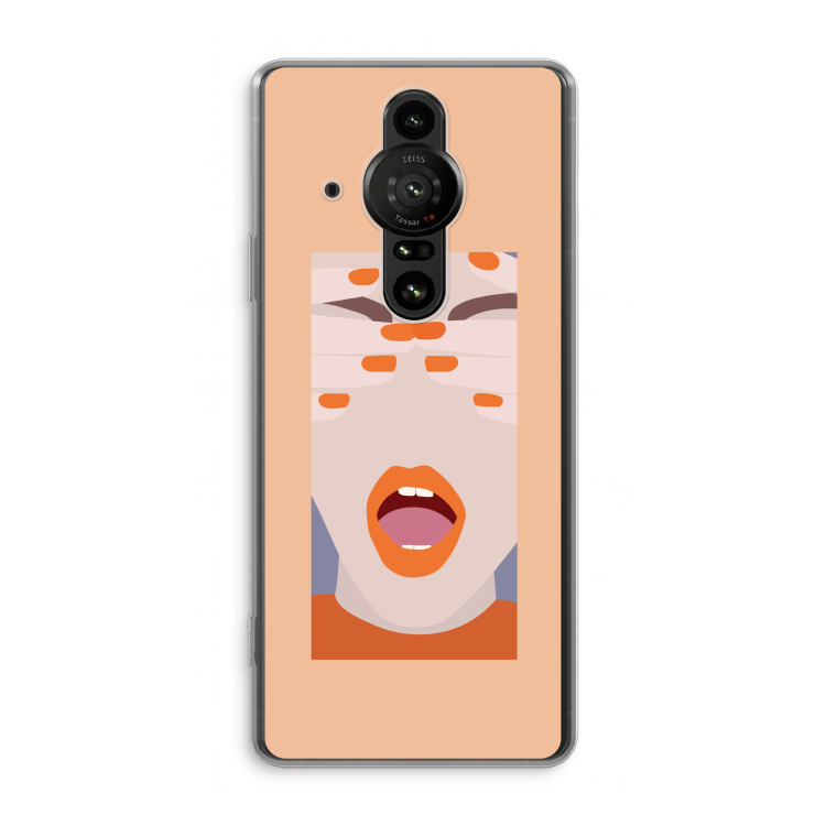 Surprise: Sony Xperia Pro-I Transparant Hoesje