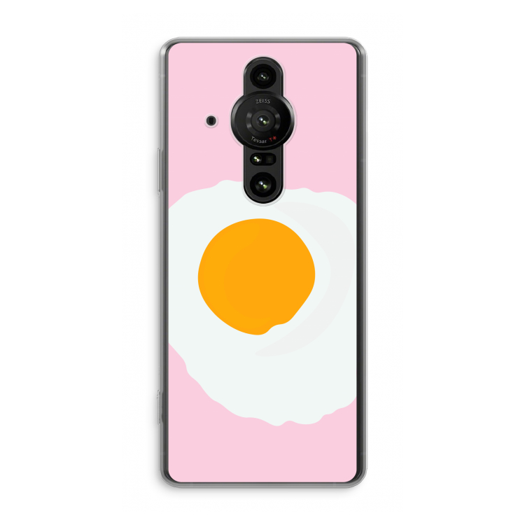 Sunny side up: Sony Xperia Pro-I Transparant Hoesje