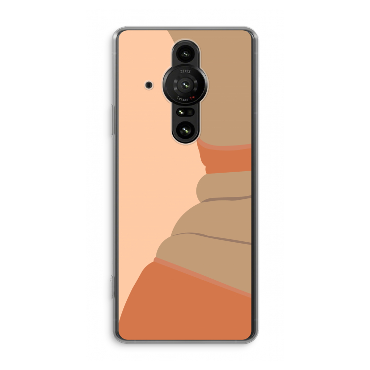Bikini: Sony Xperia Pro-I Transparant Hoesje