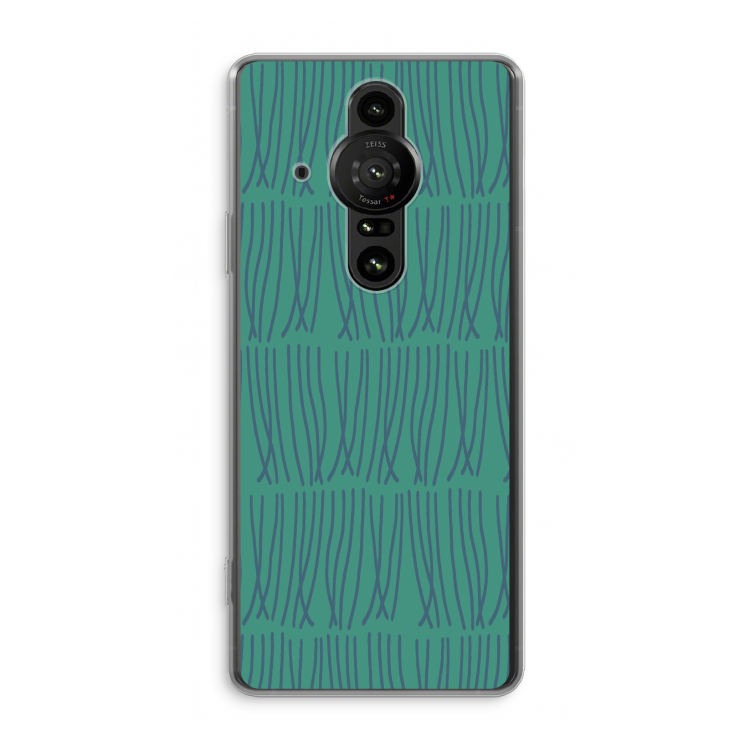 Swirls: Sony Xperia Pro-I Transparant Hoesje