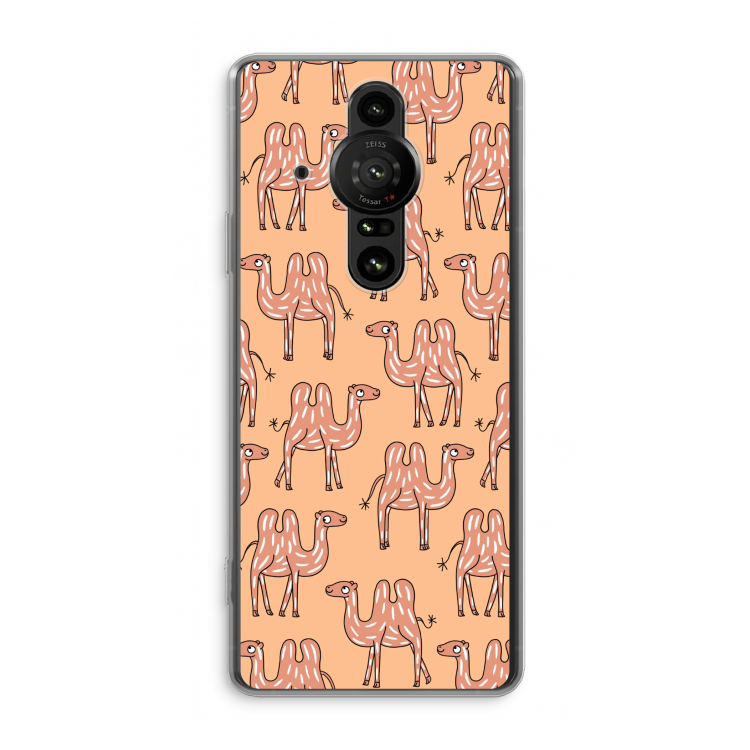 Kameel: Sony Xperia Pro-I Transparant Hoesje