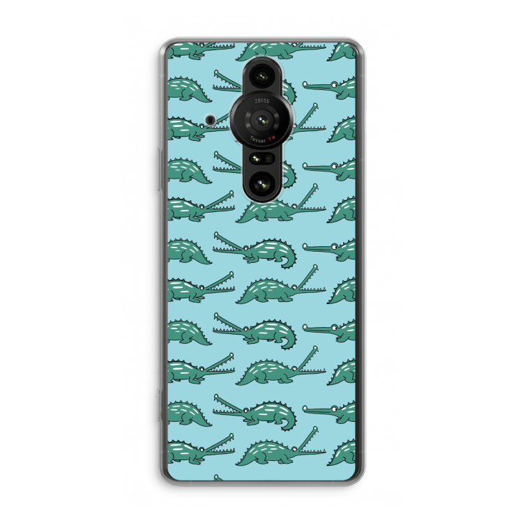 Kroko: Sony Xperia Pro-I Transparant Hoesje