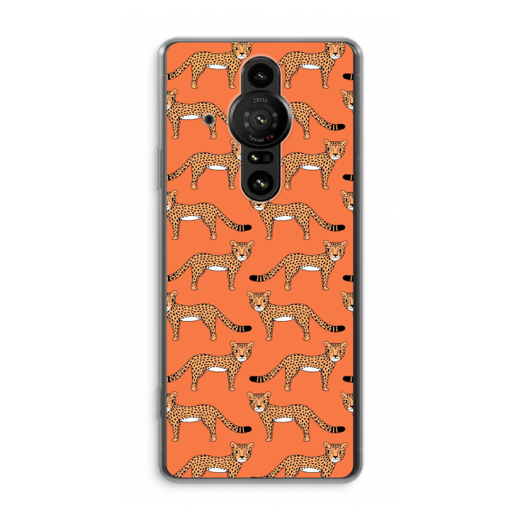 Cheetah: Sony Xperia Pro-I Transparant Hoesje