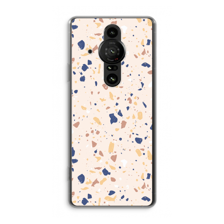 Terrazzo N°23: Sony Xperia Pro-I Transparant Hoesje