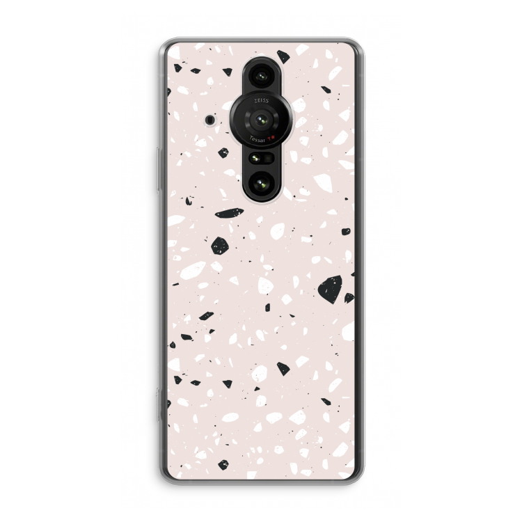 Terrazzo N°20: Sony Xperia Pro-I Transparant Hoesje