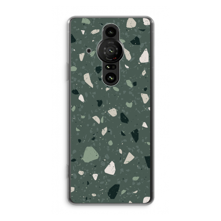 Terrazzo N°19: Sony Xperia Pro-I Transparant Hoesje