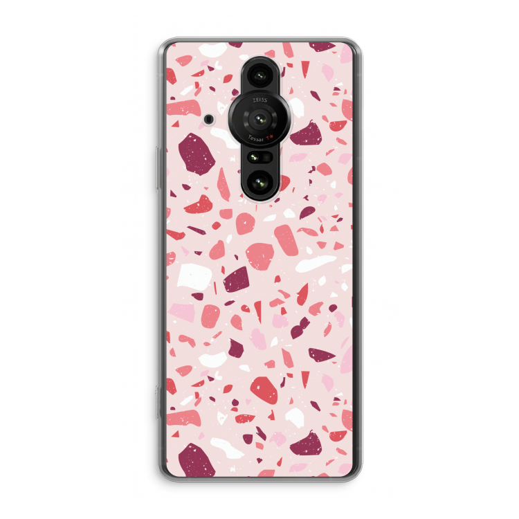 Terrazzo N°15: Sony Xperia Pro-I Transparant Hoesje