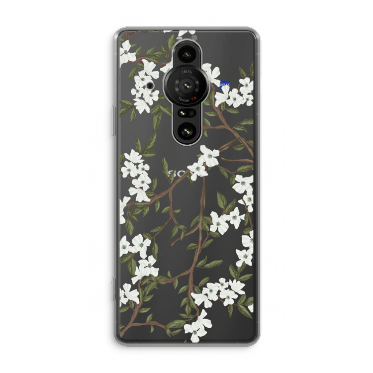 Blossoming spring: Sony Xperia Pro-I Transparant Hoesje
