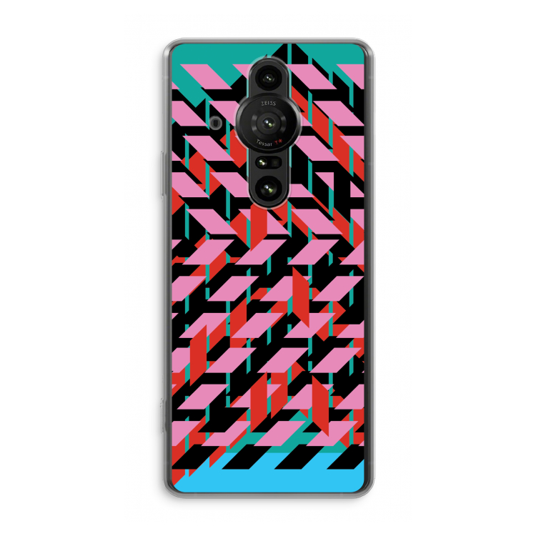 Skew Blush 2: Sony Xperia Pro-I Transparant Hoesje