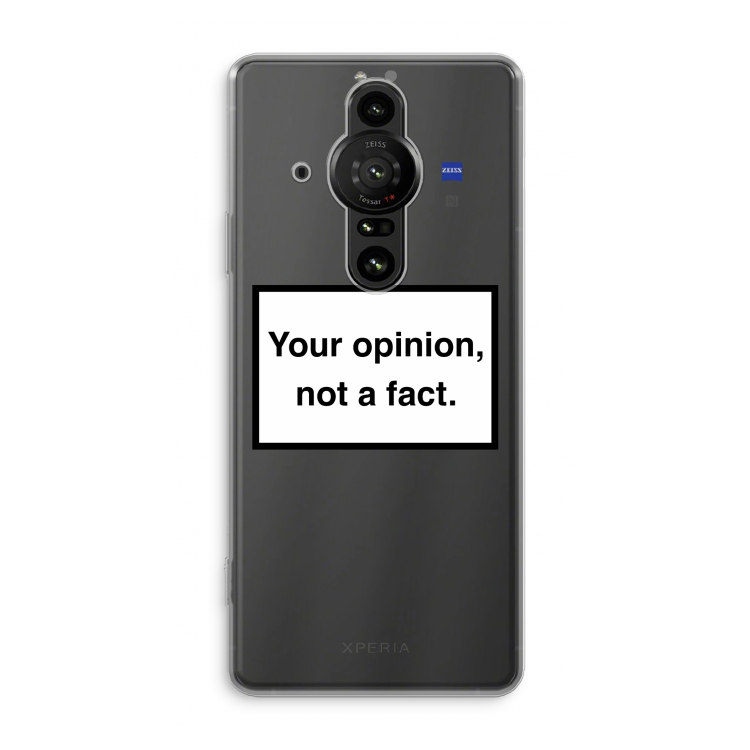 Your opinion: Sony Xperia Pro-I Transparant Hoesje