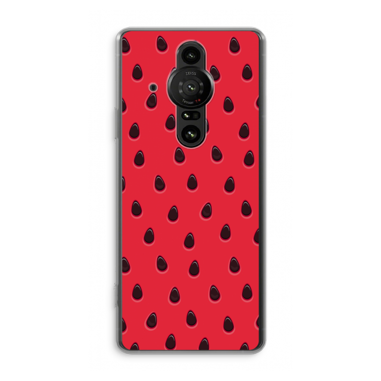 Watermelon: Sony Xperia Pro-I Transparant Hoesje