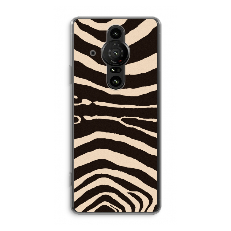 Arizona Zebra: Sony Xperia Pro-I Transparant Hoesje