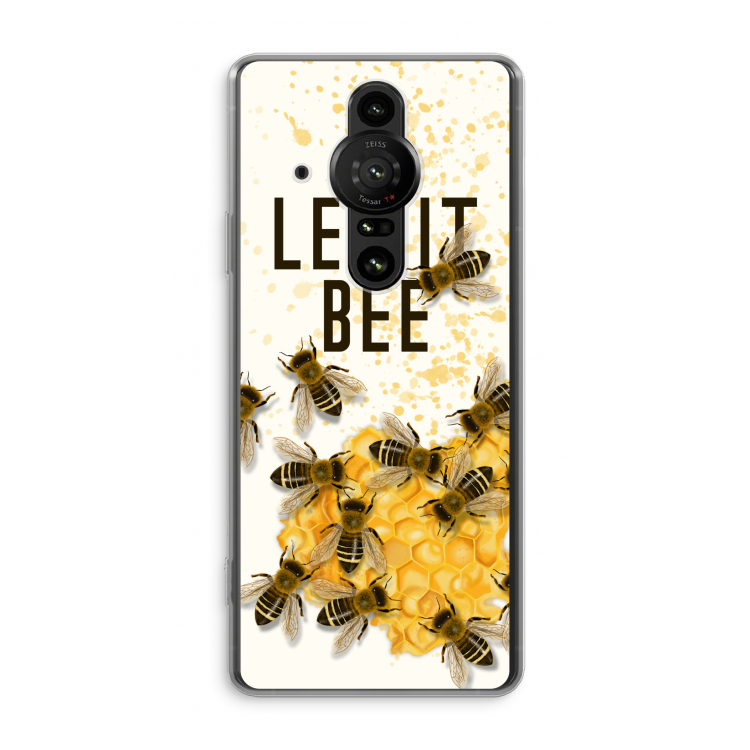 Let it bee: Sony Xperia Pro-I Transparant Hoesje