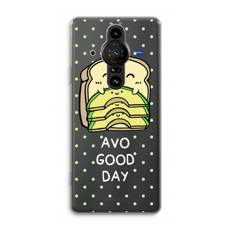 Avo Good Day: Sony Xperia Pro-I Transparant Hoesje